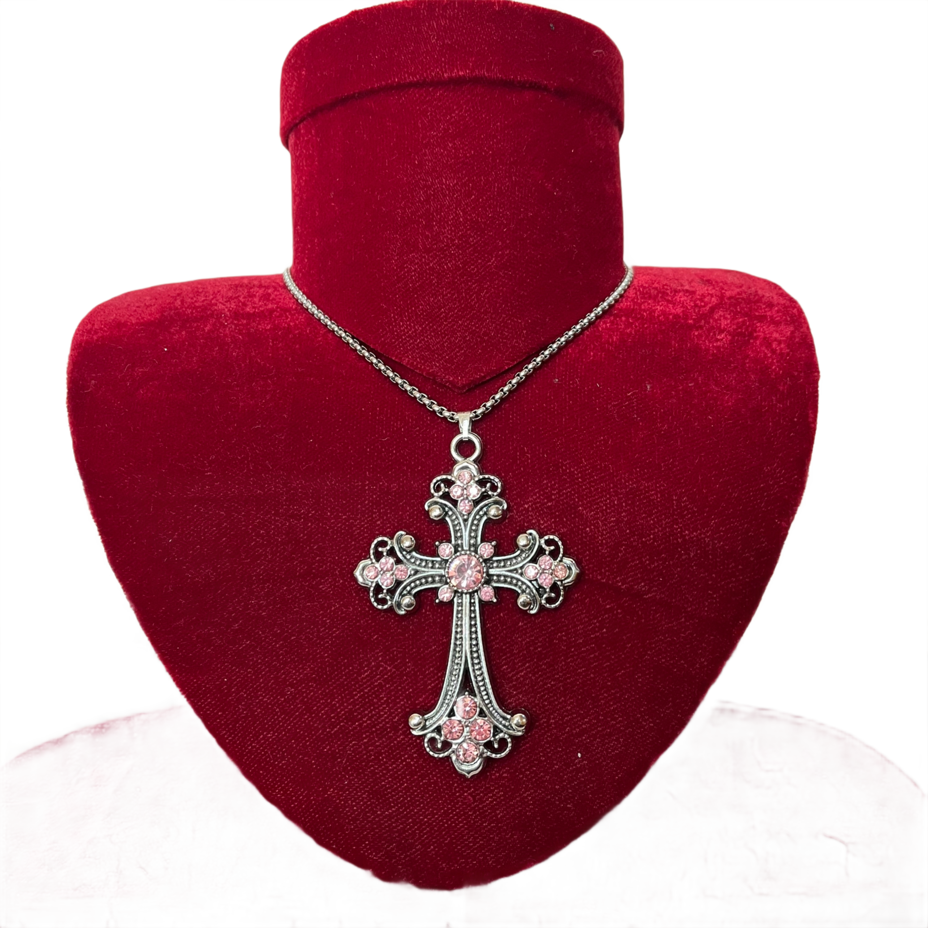 Calvyr Blush Royale Gothic Cross